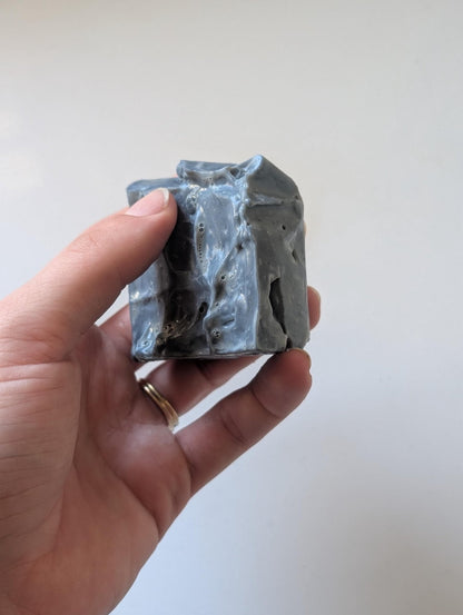 Charcoal Pure Tallow Soap, Dark Cherry Blossom Scent (Pack of 2)