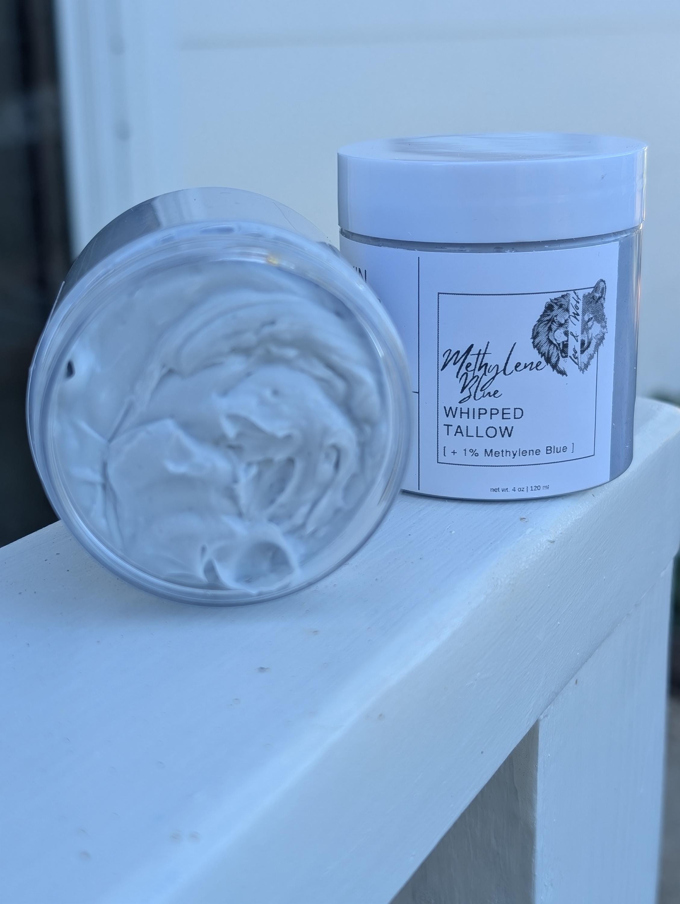 Methylene Blue Tallow Cream, 4 oz