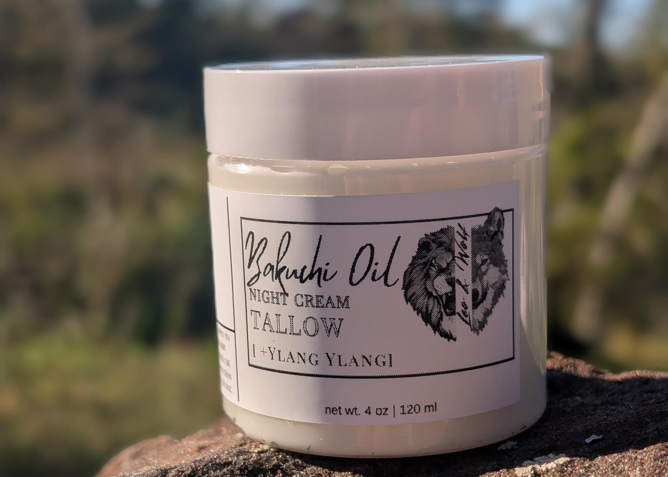 Bakuchiol Tallow Night Cream, 4 oz