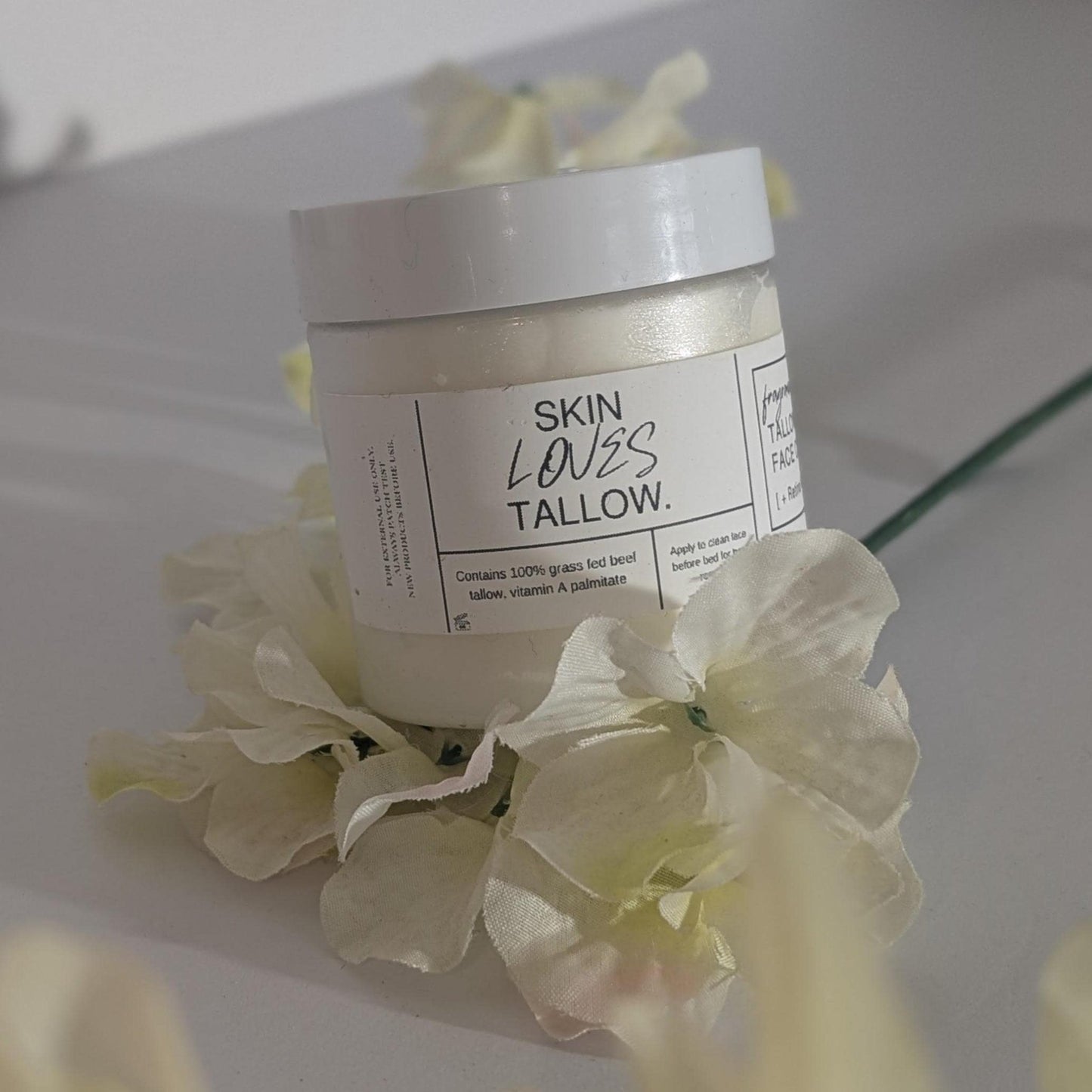 Retinol Tallow Night Cream, 4 oz - Leo & Wolf